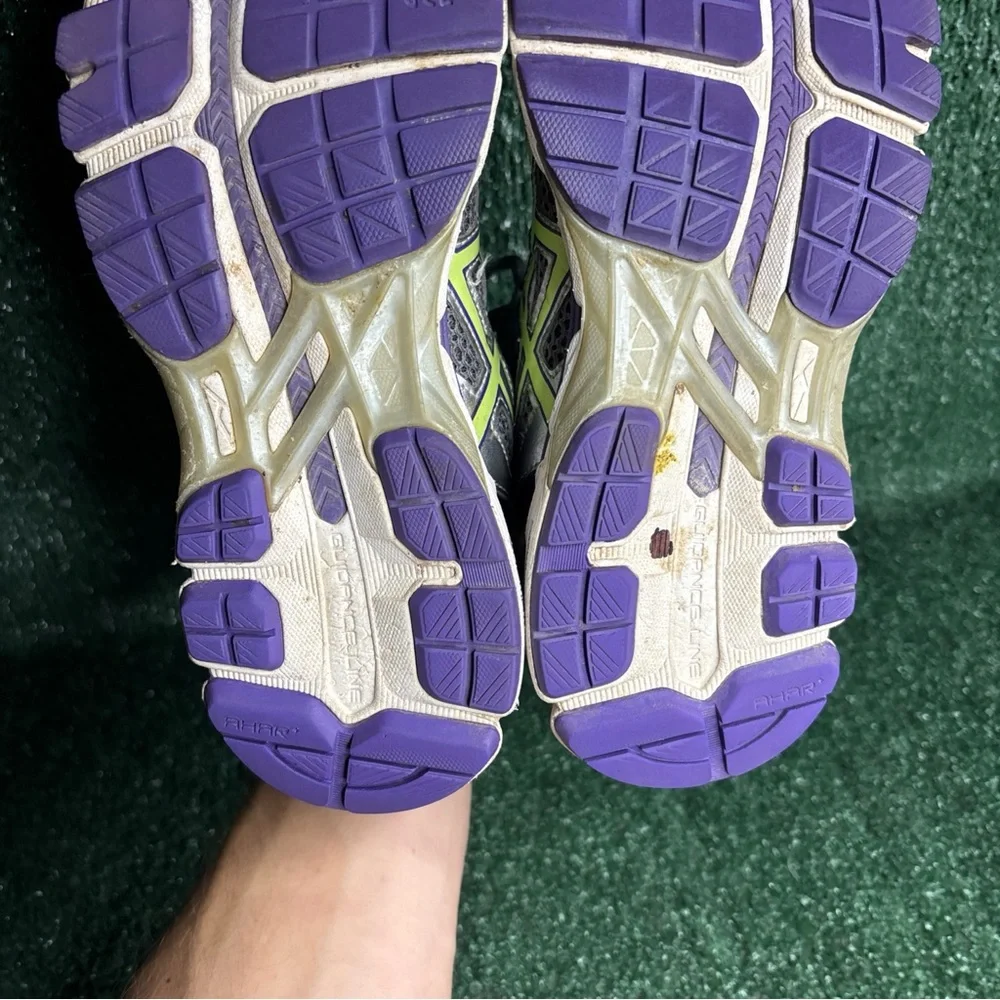 ASICS GEL-Kayano 21 VTG Shoes Womans Size 7.5 Purple Grape Road Running Sneakers - Picture 10 of 12